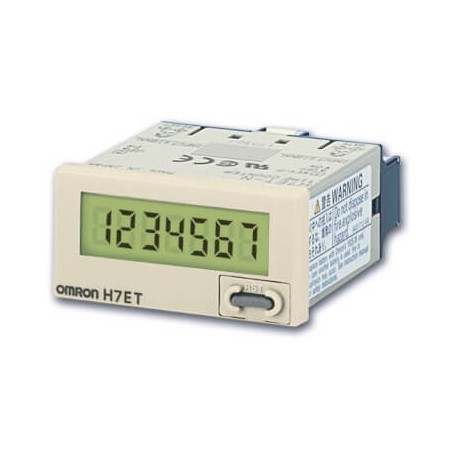 Omron H7ET-NV H7ETNVOMI OMRON Time LCD Gray Ent. voltage PNP/NPN 3999d